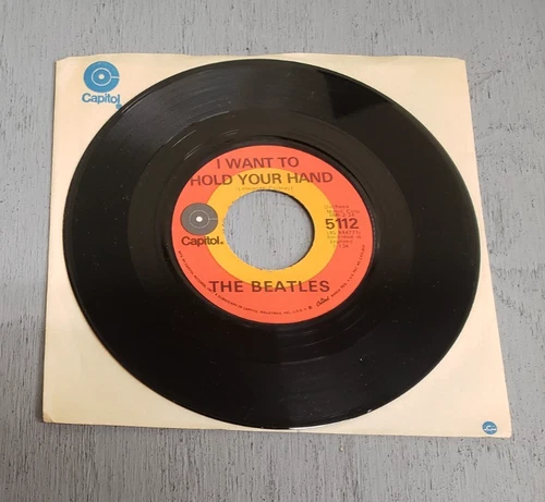 THE BEATLES I Want To Hold Your Hand 1969 7" single 45 RPM M- RECORD Vinyl USED