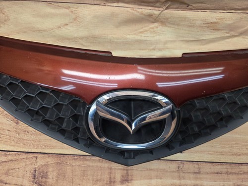 2007 2008 2009 Mazda 3 Front Bumper Upper Grille Insert W/Emblem OEM - Picture 6 of 18