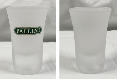 Pallini Italian Liqueur Frosted Shot Glass 1 oz
