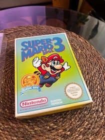 Super Mario Bros. 3 (NES PAL Europe) Classic Serie &ndash; Cartridge + Box + Inserts
