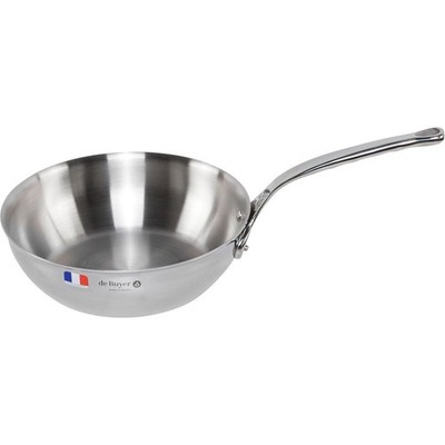 De Buyer Affinity Sauteuse Edelstahl konisch 24 cm