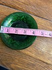 Vintage Anchor Hocking Forest Green Sandwich Glass Saucer/Liner — photo 3