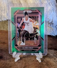 2023 Panini WNBA Prizm Allisha Gray #45 Green Refractor Atlanta Dream