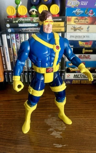 Marvel X-Men Cyclops Deluxe Edition Action Figure 10-inch 1993 Toy Biz Vintage