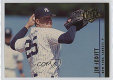 1994 Fleer Ultra Jim Abbott #397 1p0o