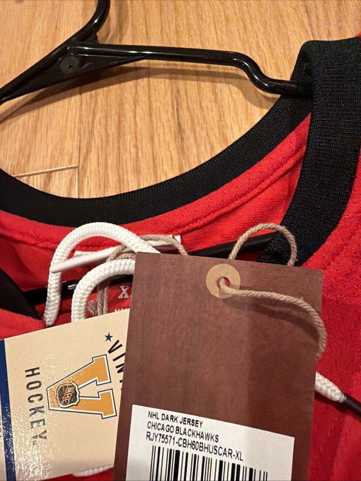 Camiseta deportiva Mitchell Ness NHL Bobby Hull Chicago Blackhawks azul Power Play Play XL Foto 4 de 4