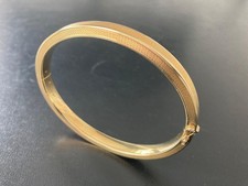 Armreif 585 Gold Vintage Unikat Goldschmiedea...