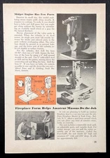 Midget Steam Engine 1949 HowTo Build PLANS No Casting~Simple Design