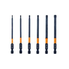6 St&uuml;ck Innensechskant Bit Set, 100Mm Sechskantbits Mit Farbkodierung, Zu Den Ge