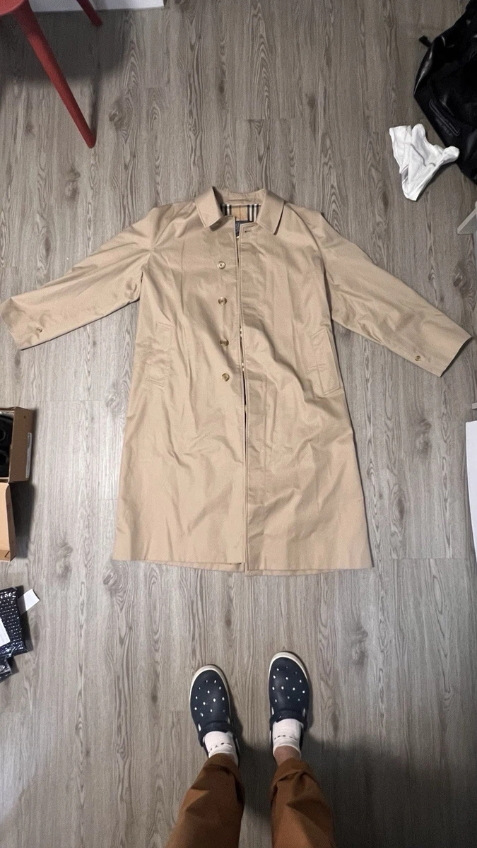 Gabardina Burberry Camden beige vintage, talla XL