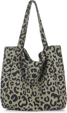 Canvas Tasche Damen,  Umhängetasche Damen Schultertasche Lässige Tote Handtasche