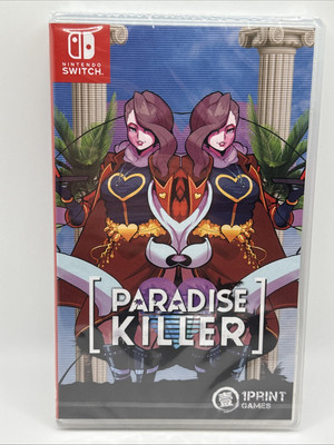 Paradise Killer (1Print Games) - Limited Edition - Nintendo Switch -NEW/SEALED!