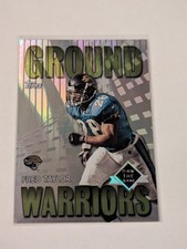 Topps 2001 Ground Warriors Own the Game Fred Taylor Jaguars #GW7 NFL