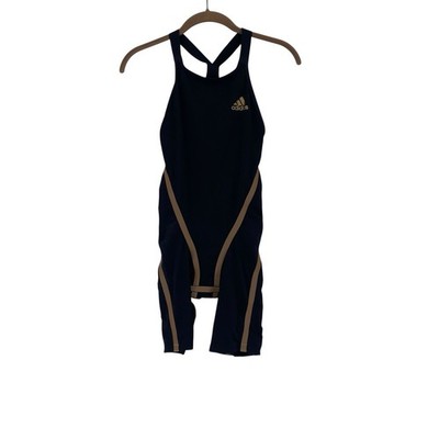 Adidas Adizero FS OB W Tech Suit 22  Black/Gold FINA Approved Swim