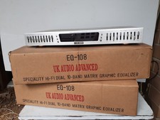 last one UK AUDIO ADVANCE 10 bands  graphic equalizer (open for photo)