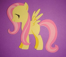 My Little Pony Fluttershy Paper Die Cut Scrapbook Embellishment