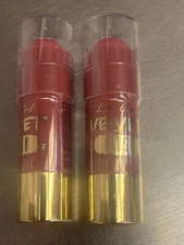 Lot of 2 L.A. Girl Velvet Contour Stick Long-Lasting Blush BLUSHER *GCS587 Plush