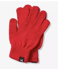 Victoria  s Secret Pink Gloves Set Red Color Cute  Warm Touchscreen Compatible