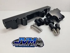 Mazda RX-7 TII 86"-91" Rotary Series 4,5 13B Billet EFI Fuel Rails - Black