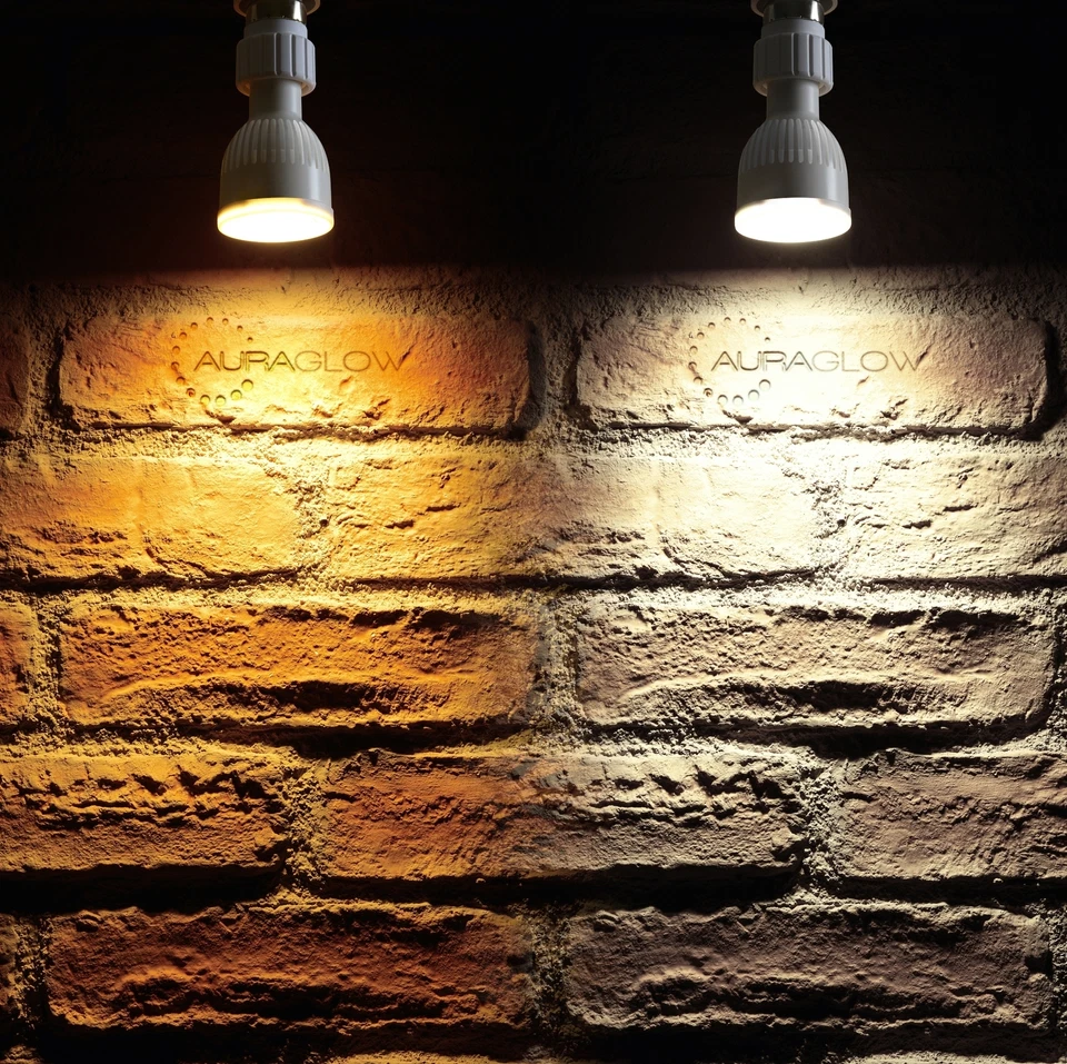 Auraglow 2.4GHz RF Remote Control Colour Changing RGB GU10 Lamps LED Light Bulbs - Image 4 of 4