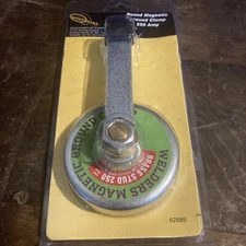 NOS Northern Industrial Welding Round Magnetic 250Amp Ground Clamp