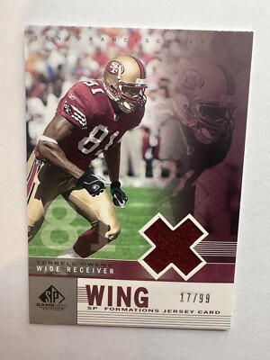 Terrell Owens - 2003 Upper Deck SP Game Used Wing Formations Jersey /99 SSP Rare