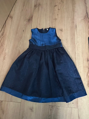 elegantes Abendkleid Kinder Mädchen in blau Größe 128 von Jocko