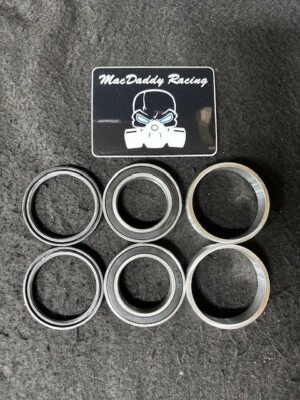 MacDaddy Racing Banshee Bearing Carrier Ceramic Bearings, Seals, Spacers (2 ea.)