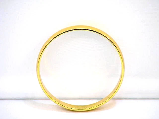 Vintage Monet Armreif Edelstahl 24K Vergoldet Solid Bracelet - Bild 2 von 3