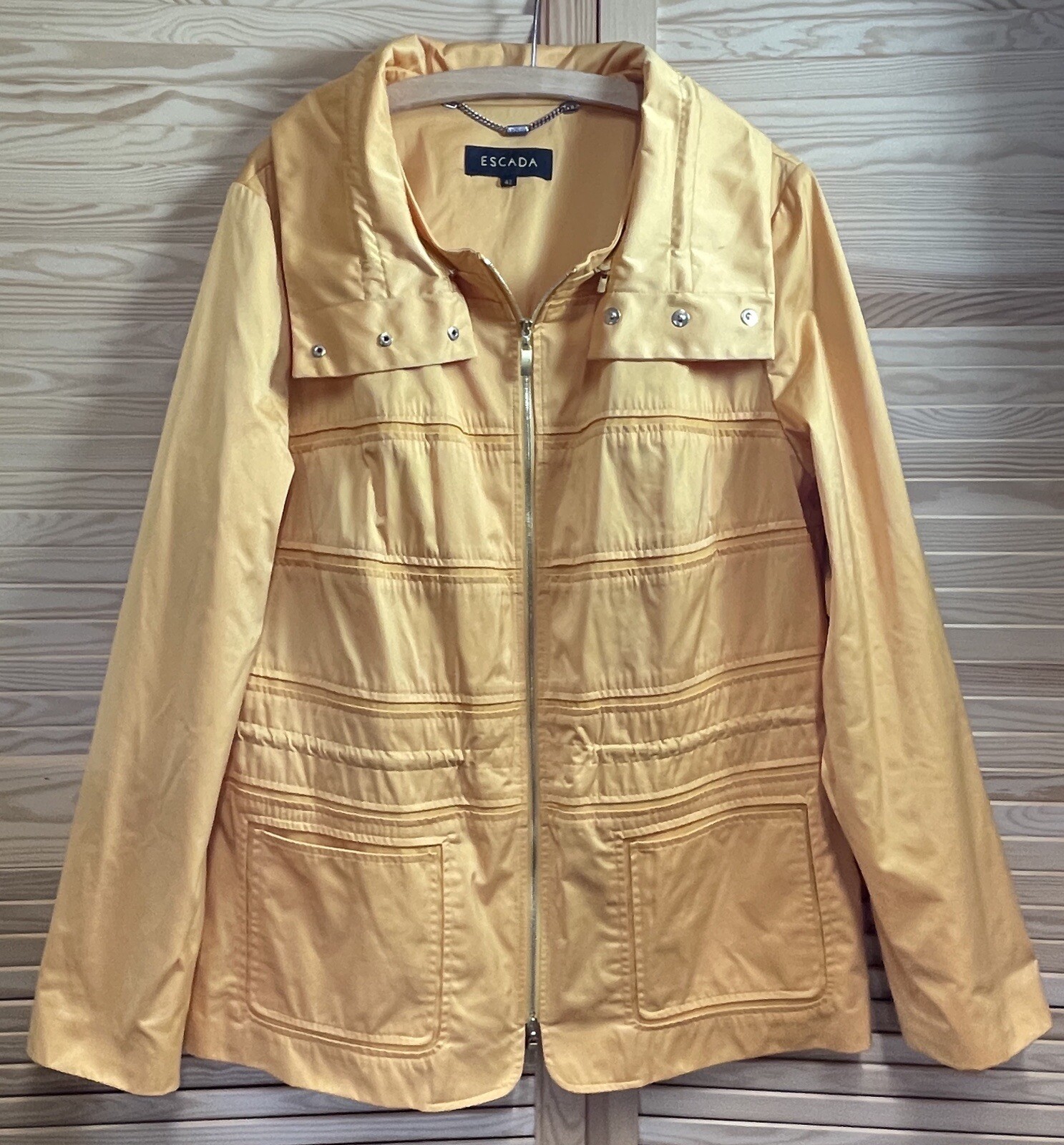 Escada jacket yellow spring transition business j… - image 14
