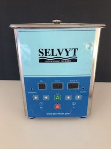 Genuine Selvyt 2qt Professional Ultrasonic Jewelry Cleaner