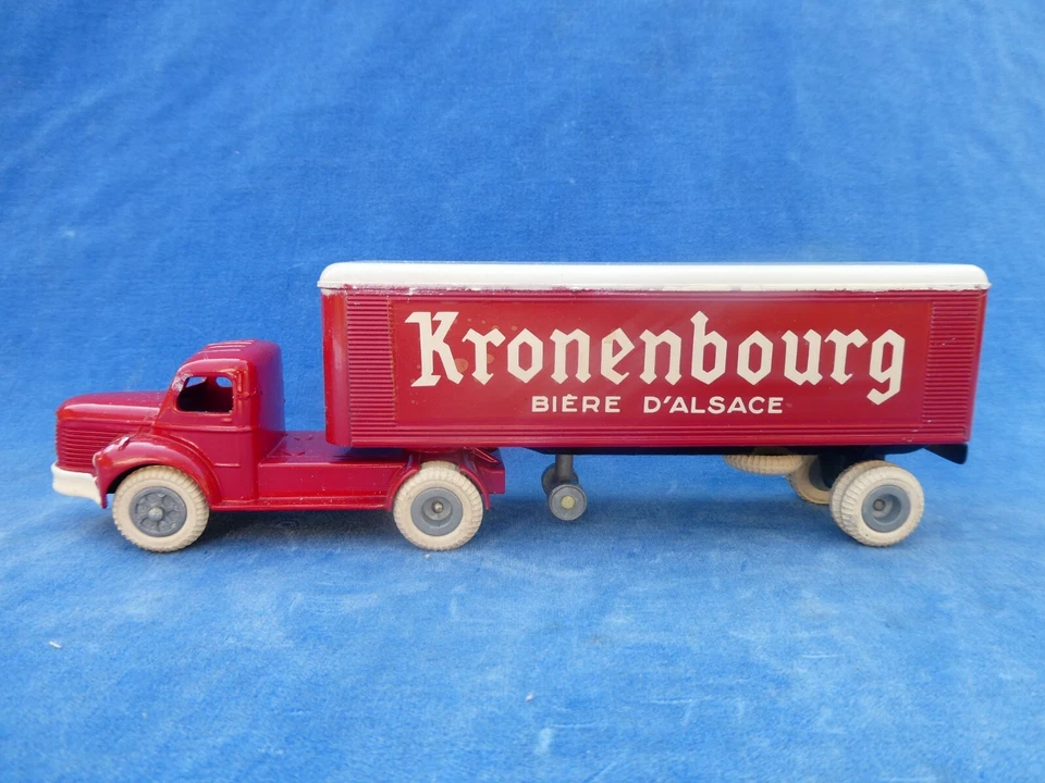 RARE ++ TOP ! JRD 1:43 ? BERLIET TBO ET REMORQUE KRONENBOURG N° 120 - Photo 3/4