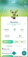 - Shiny Maractus -  PTC - 80k stardust -Description
