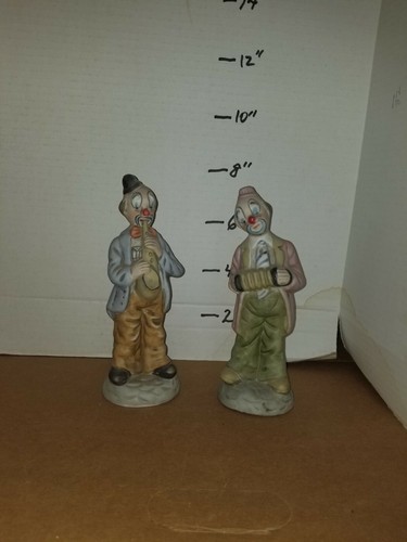 Figuren Clown Konvolut 2 Musiker Porzellan Keramik - Bild 6 von 6