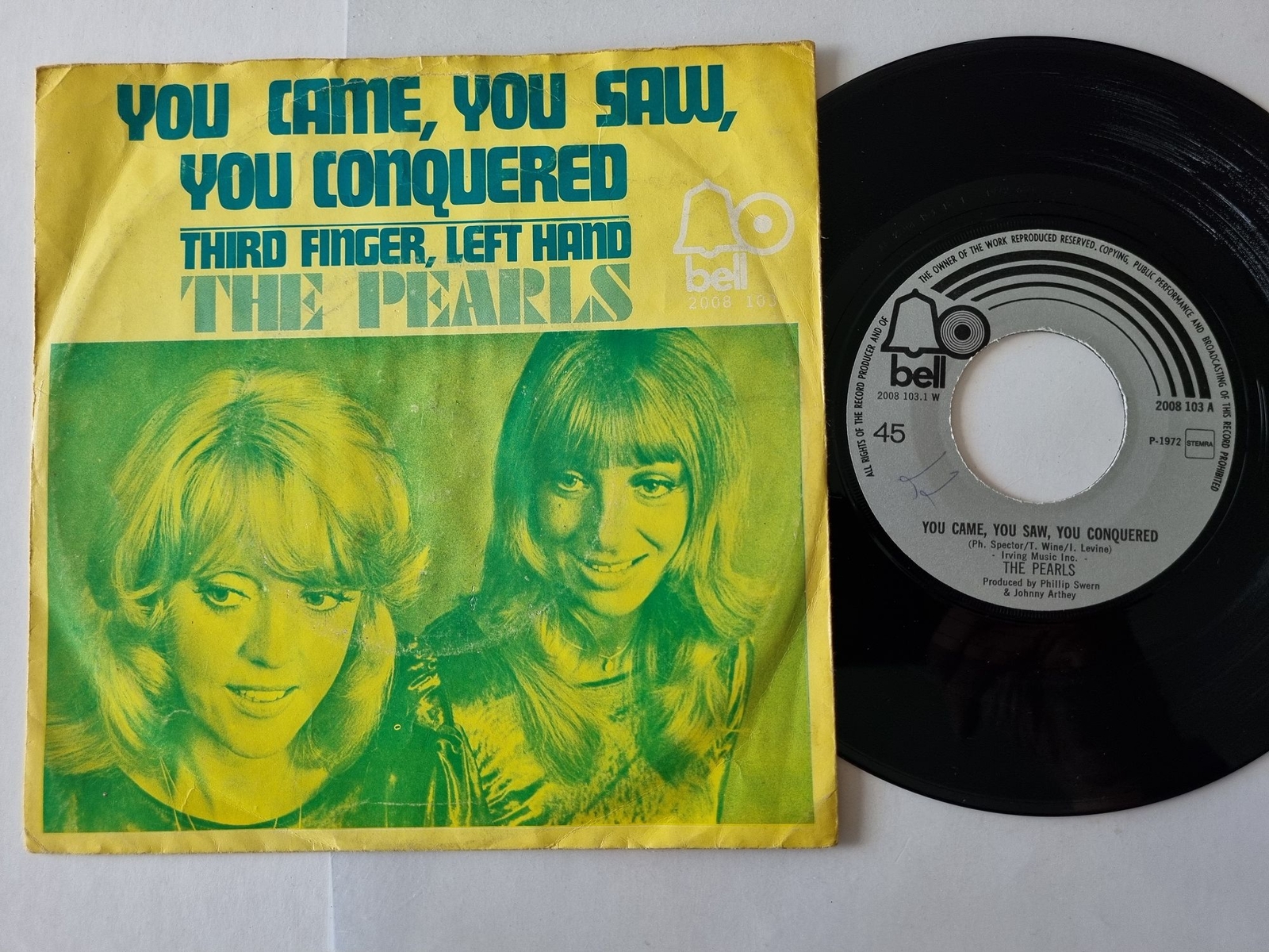 The Pearls - You came, you saw, you conquered 7'' Vinyl Holland