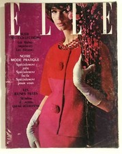 ►ELLE MAGAZINE  n°794 -1961- FARAH DIBA - BOURVIL - MODE -CHANEL - DIOR - CARDIN