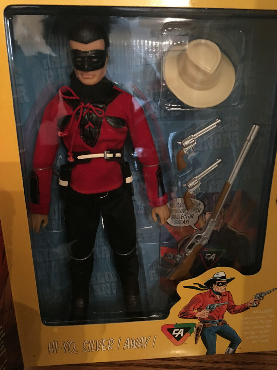 Captain Action THE LONE RANGER & TONTO Figures Playing Captain Action THE LONE RANGER & TONTO Figures Playing