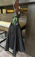 1998 Paper Magic Group. Halloween Witch Cloak Figurine Door Wall Hanger