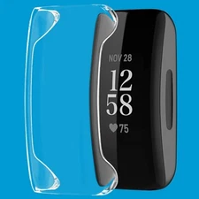 Waterproof Durable Portable Soft Slim TPU Case for Fitbit Inspire 2 SmartPhone