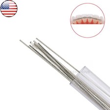 US Dental Orthodontic Retainer Wire Stainless Steel Flat Lingual 0.010"x0.028"