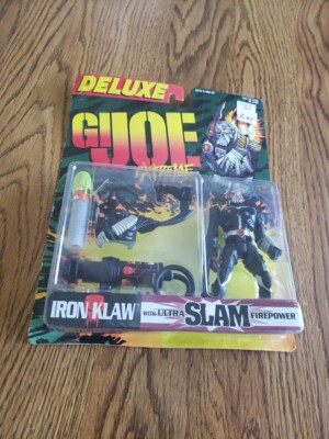 Deluxe GI JOE Extreme IRON KLAW With Attack Rocket Action