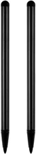 2Pcs Black Stylus Pens for Universal Touch Screen Devices - Compatible with Ipad