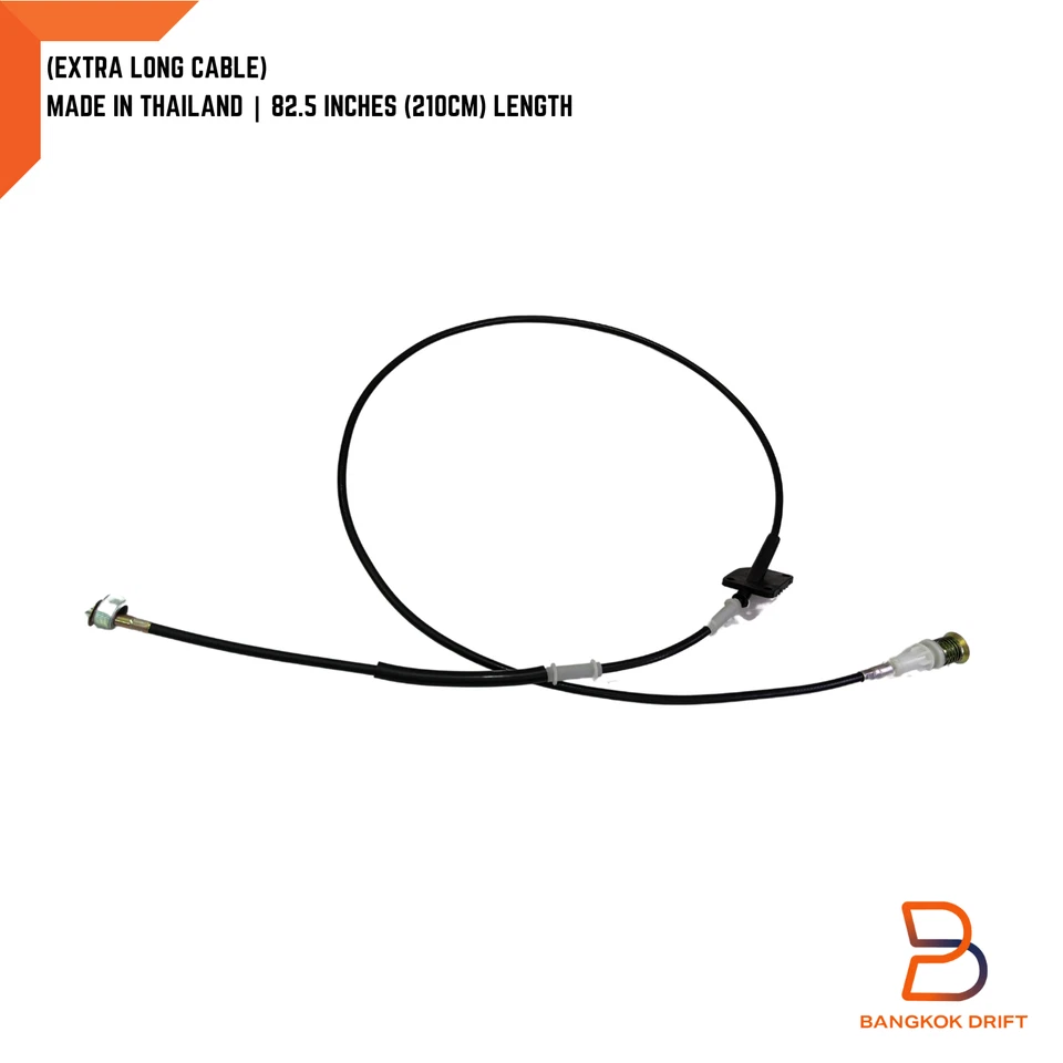 Cable de control velocímetro Sprinter 82,5" para Nissan D21 carrocería dura TD25 BDI 86-97 Foto 4 de 4