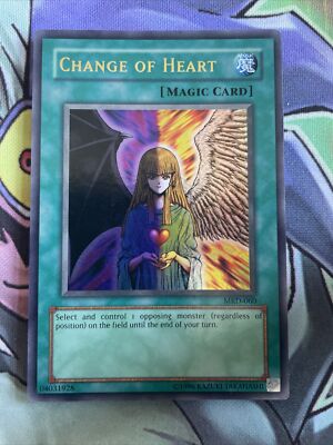 MRD-060 Change Of Heart Ultra Rare Excellent Condition Yugioh Card