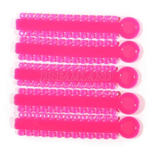1040 Stck. Ligaturkrawatte Zahnkieferorthopädie Ring Elastisch Latexbänder 45 Farben - Bild 312 von 496