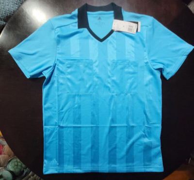 adidas Men's Short Sleeve Soccer Football Referee Jersey, Bright