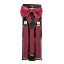 3 burgundy kids bow tie sets and 11 mens burgundy bow tie sets