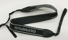 Olympus - 1.5" Wide Black Nylon Camera Strap w/ 1/2" Loop - Used - P25C