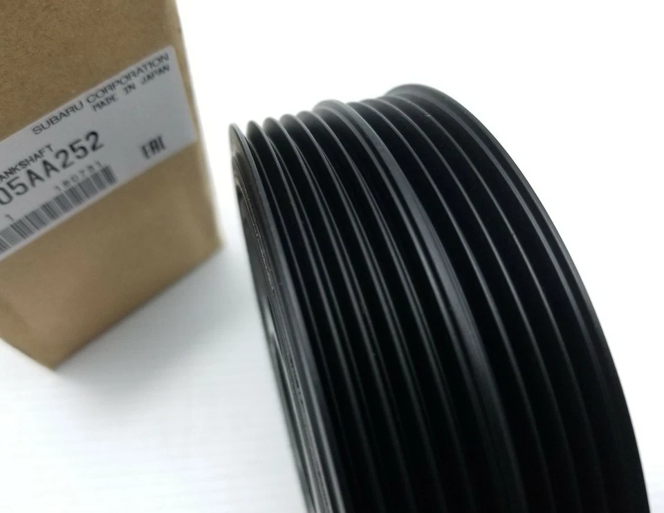 Nuevo Genuino OEM Subaru 12305AA252 Equilibrador Armónico Amortiguador Cigüeñal Polea Foto 2 de 4