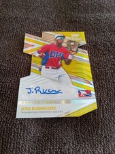 2020 Panini EEE Aspirations Jose Rodriguez DPL Auto Die-Cut Card #176 09/24
